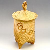Mike Sisson lidded jar